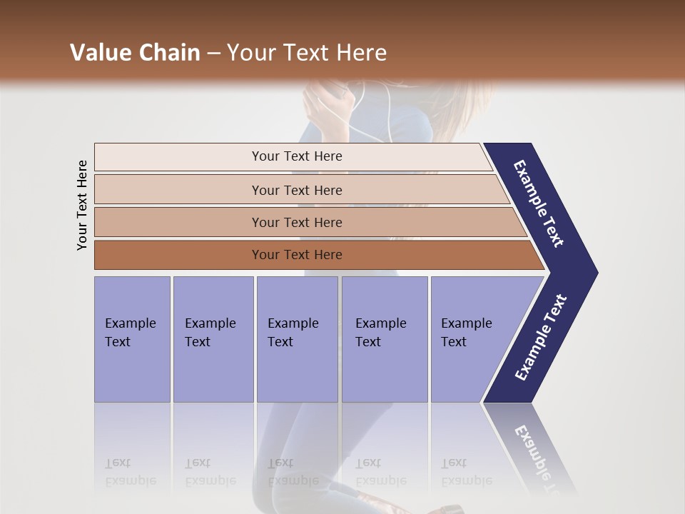 Woman Enjoyment Energetic PowerPoint Template