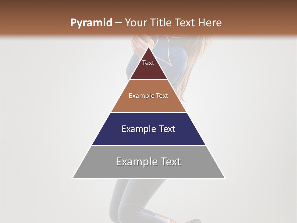 Woman Enjoyment Energetic PowerPoint Template