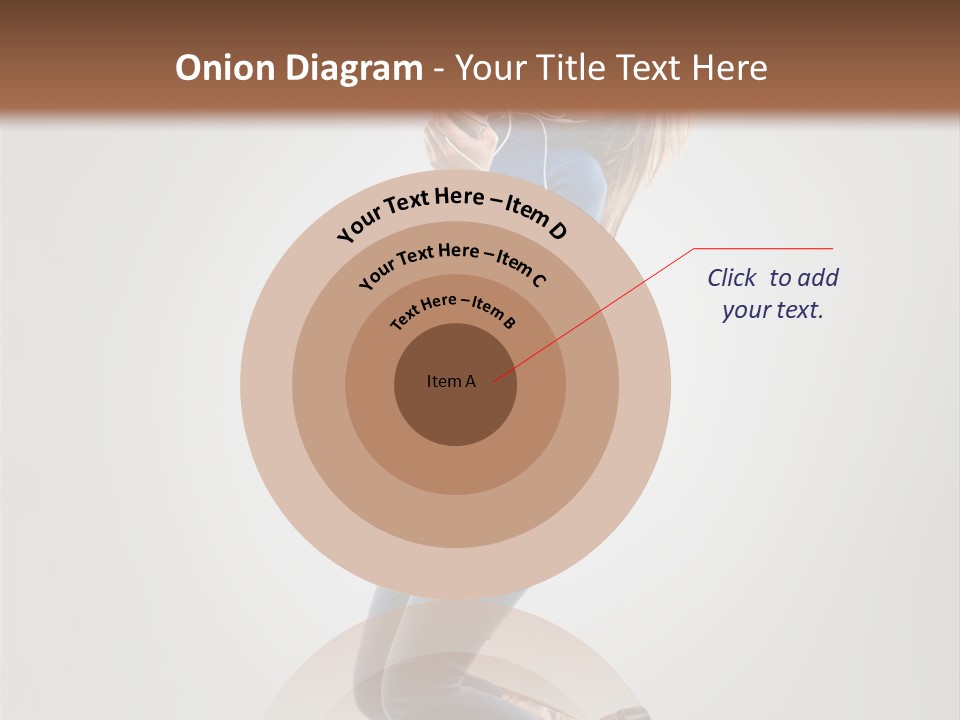 Woman Enjoyment Energetic PowerPoint Template