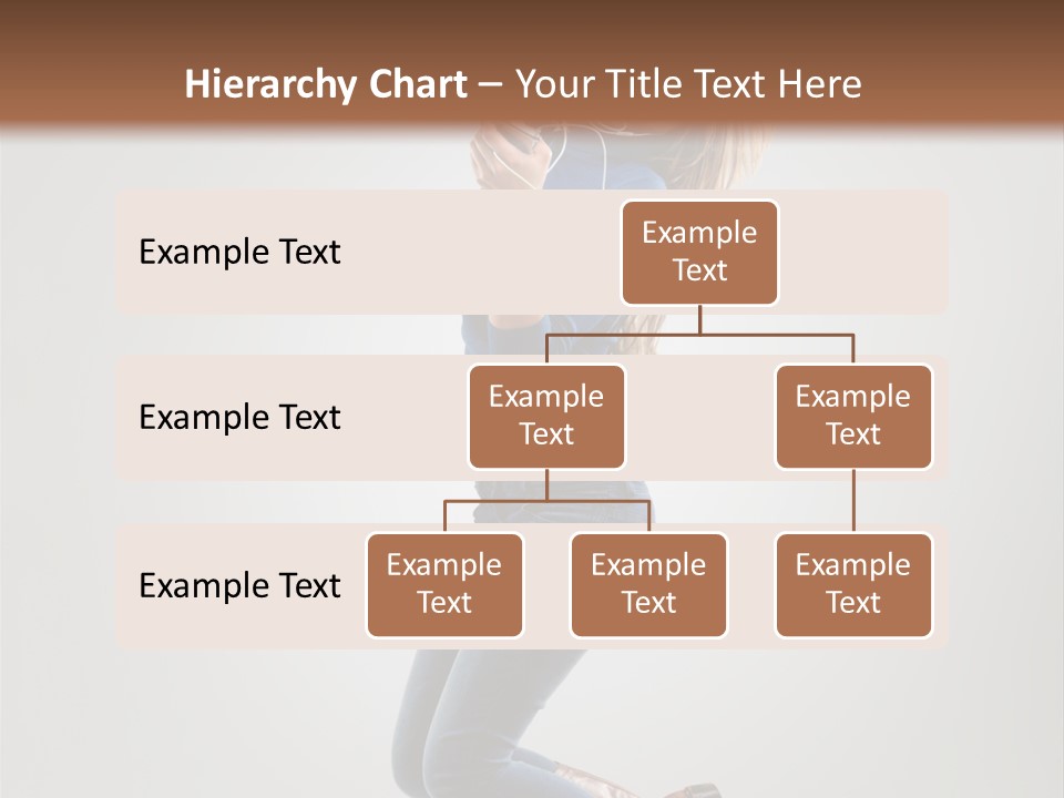 Woman Enjoyment Energetic PowerPoint Template