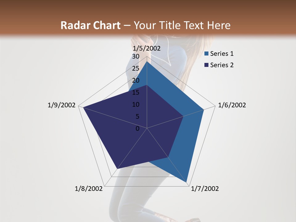 Woman Enjoyment Energetic PowerPoint Template