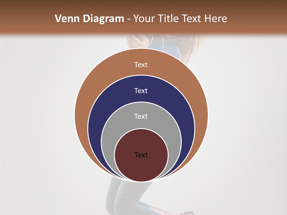 Woman Enjoyment Energetic PowerPoint Template