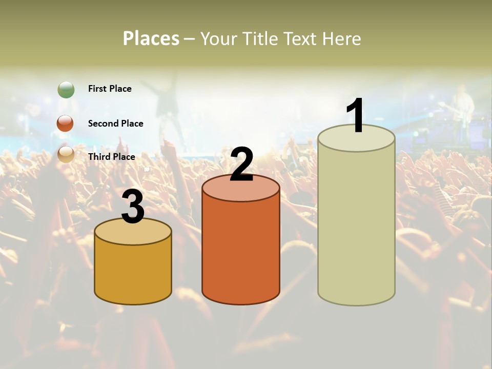 Loud Cheer Background PowerPoint Template