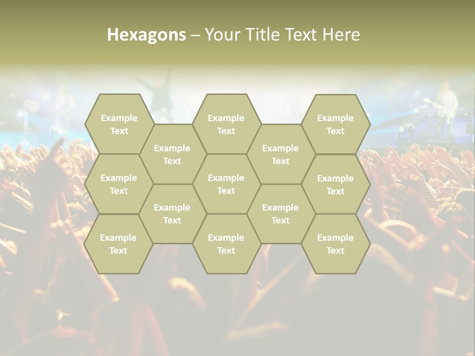 Loud Cheer Background PowerPoint Template