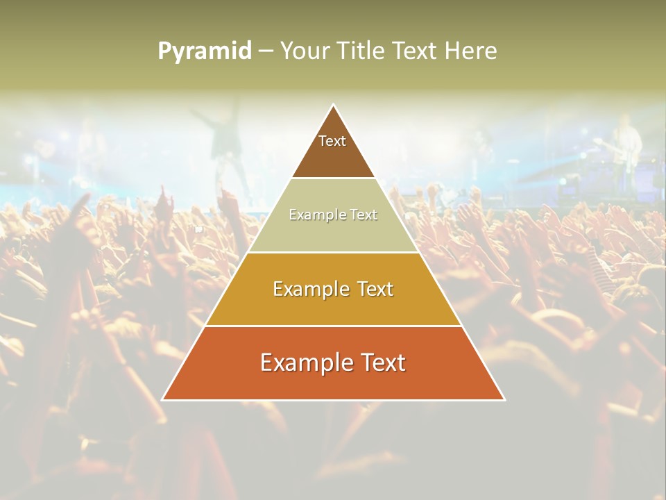 Loud Cheer Background PowerPoint Template