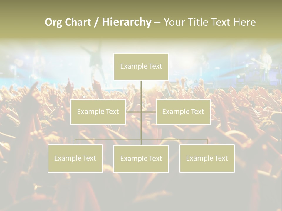 Loud Cheer Background PowerPoint Template