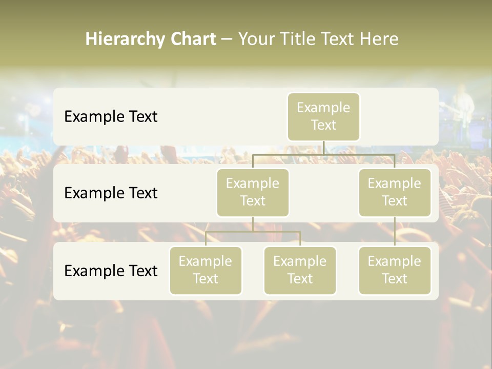 Loud Cheer Background PowerPoint Template