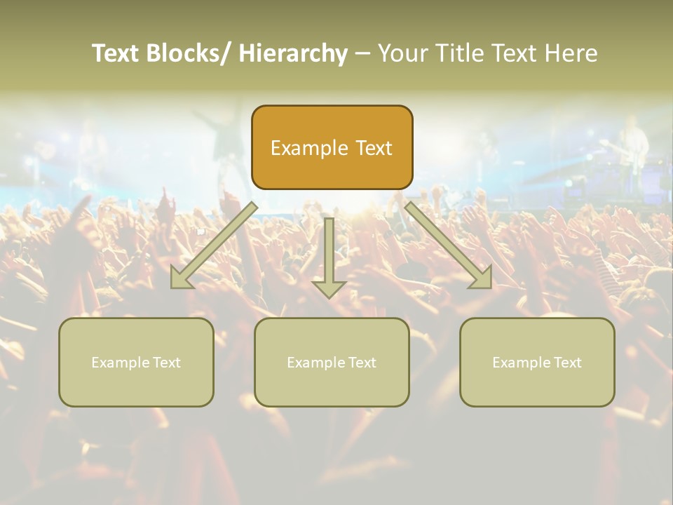 Loud Cheer Background PowerPoint Template