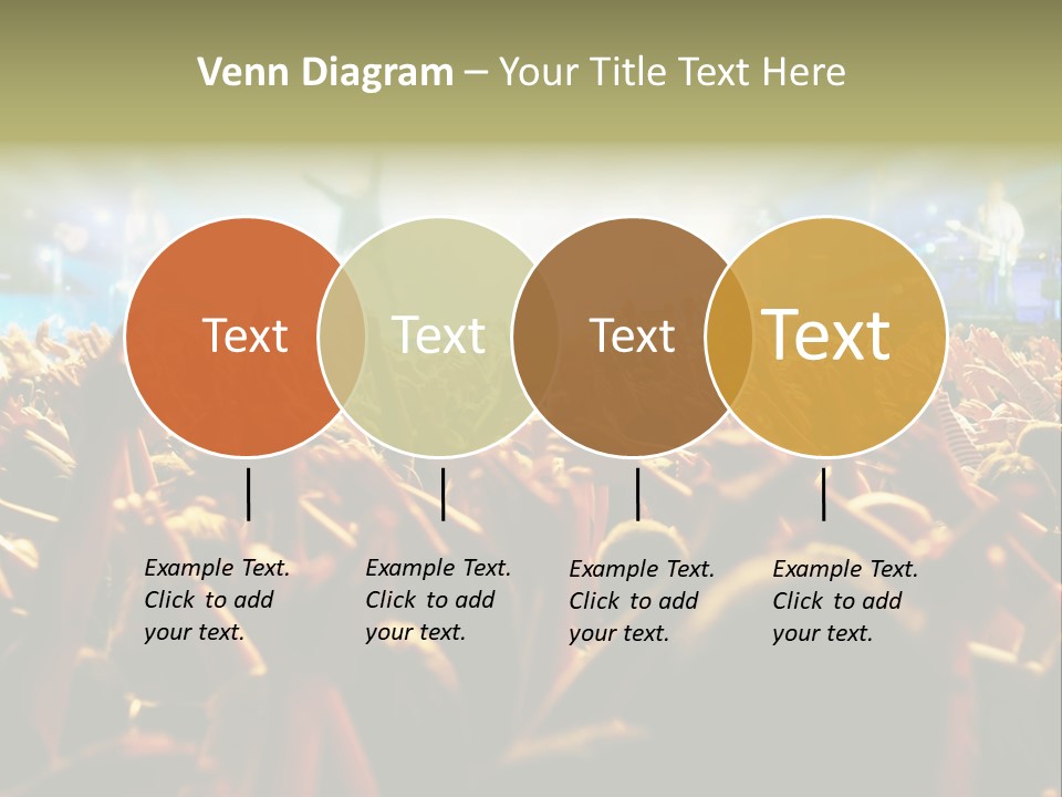 Loud Cheer Background PowerPoint Template