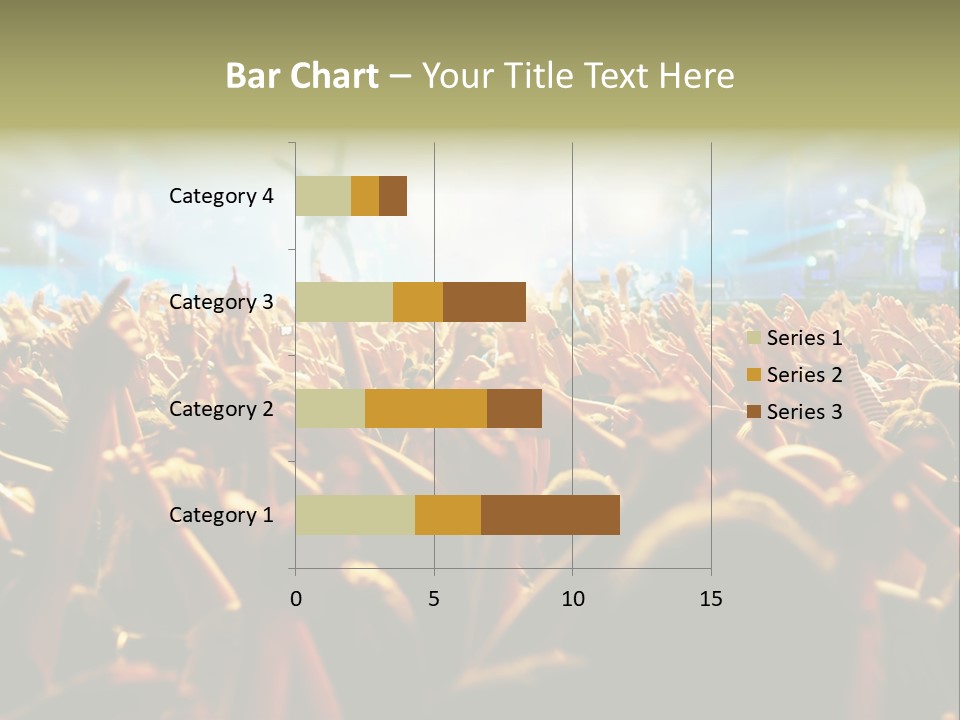 Loud Cheer Background PowerPoint Template