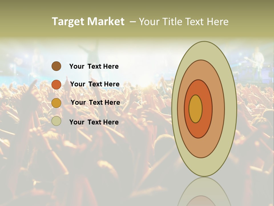 Loud Cheer Background PowerPoint Template