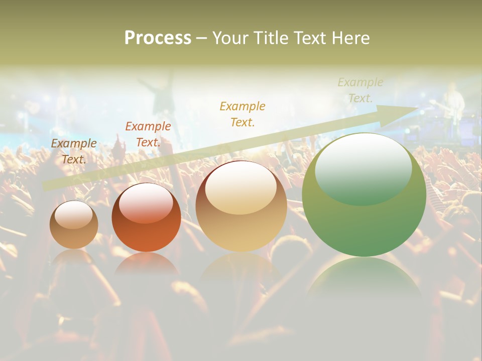 Loud Cheer Background PowerPoint Template