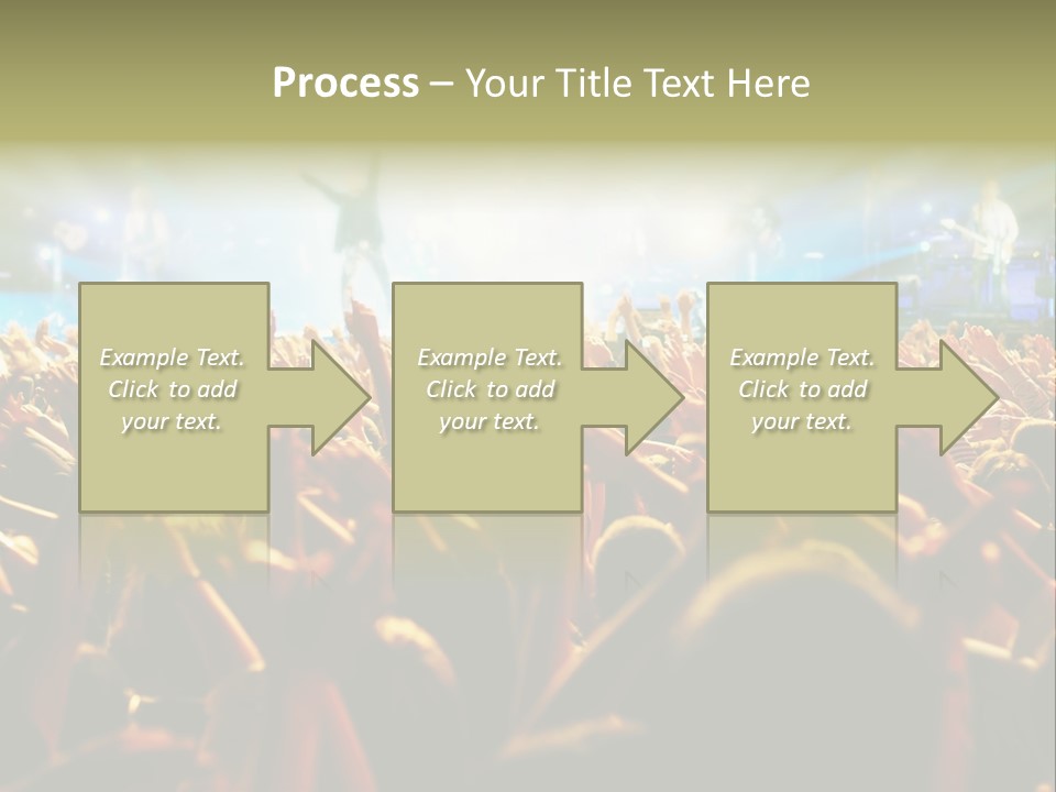 Loud Cheer Background PowerPoint Template