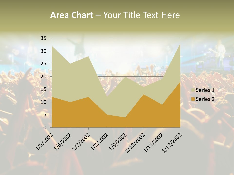 Loud Cheer Background PowerPoint Template