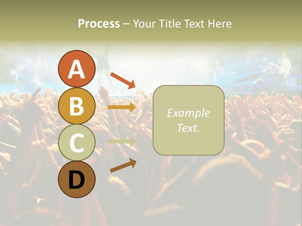 Loud Cheer Background PowerPoint Template