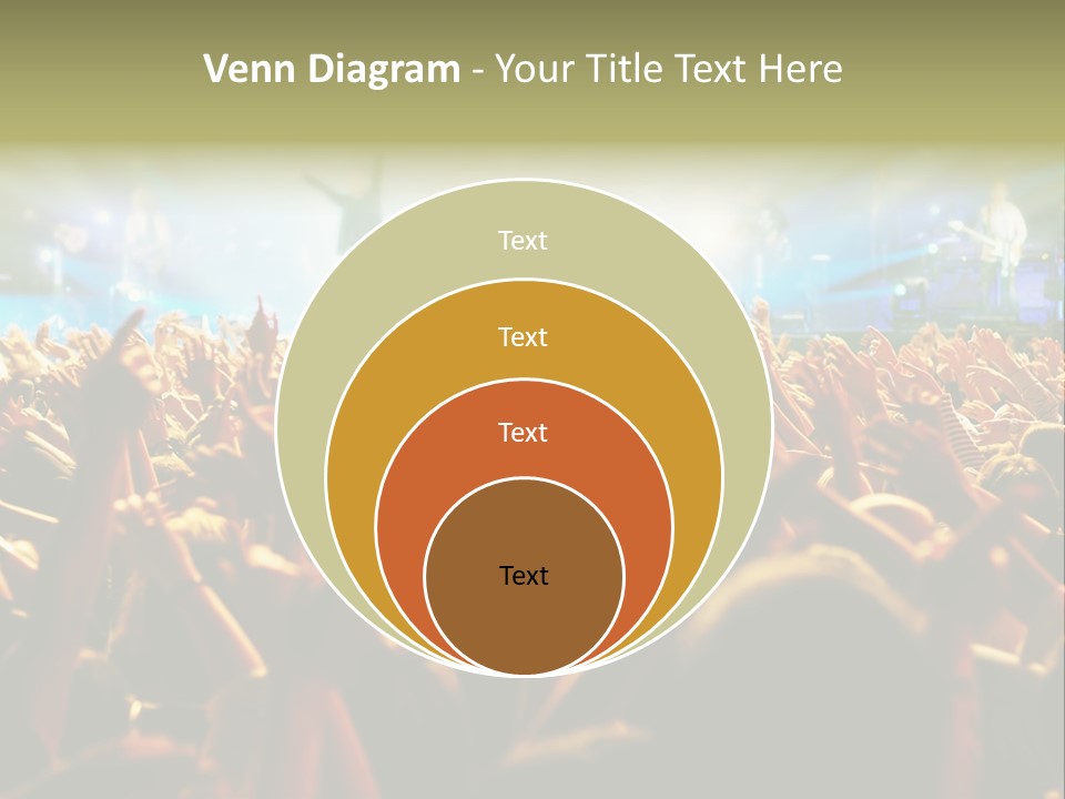 Loud Cheer Background PowerPoint Template