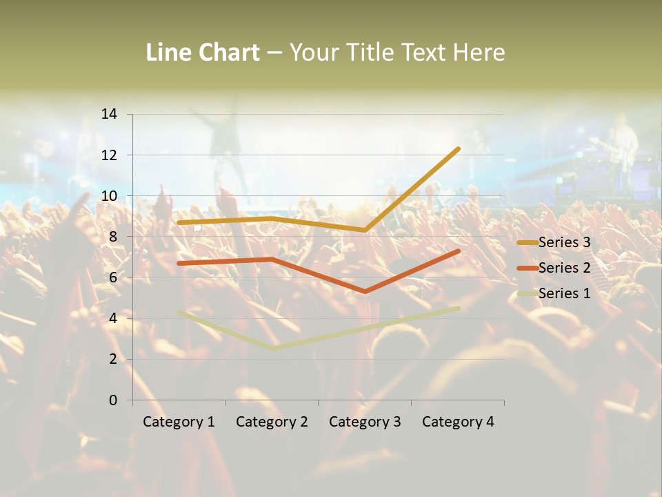 Loud Cheer Background PowerPoint Template