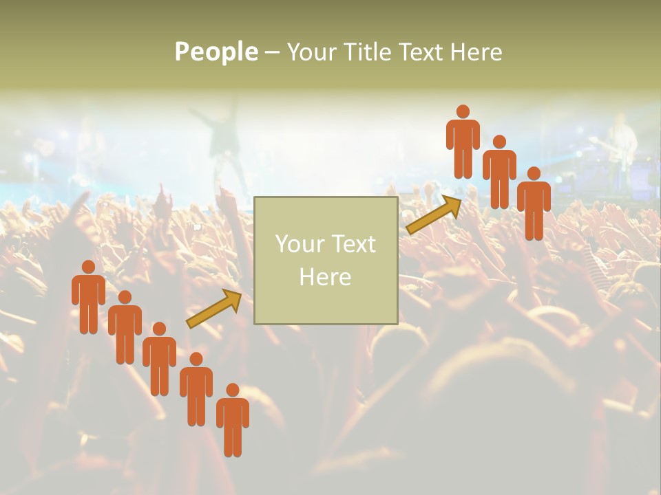 Loud Cheer Background PowerPoint Template