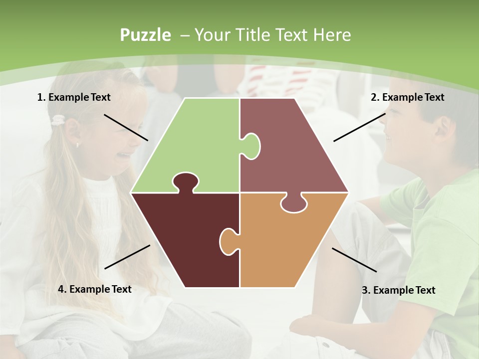 Family Caucasian  PowerPoint Template