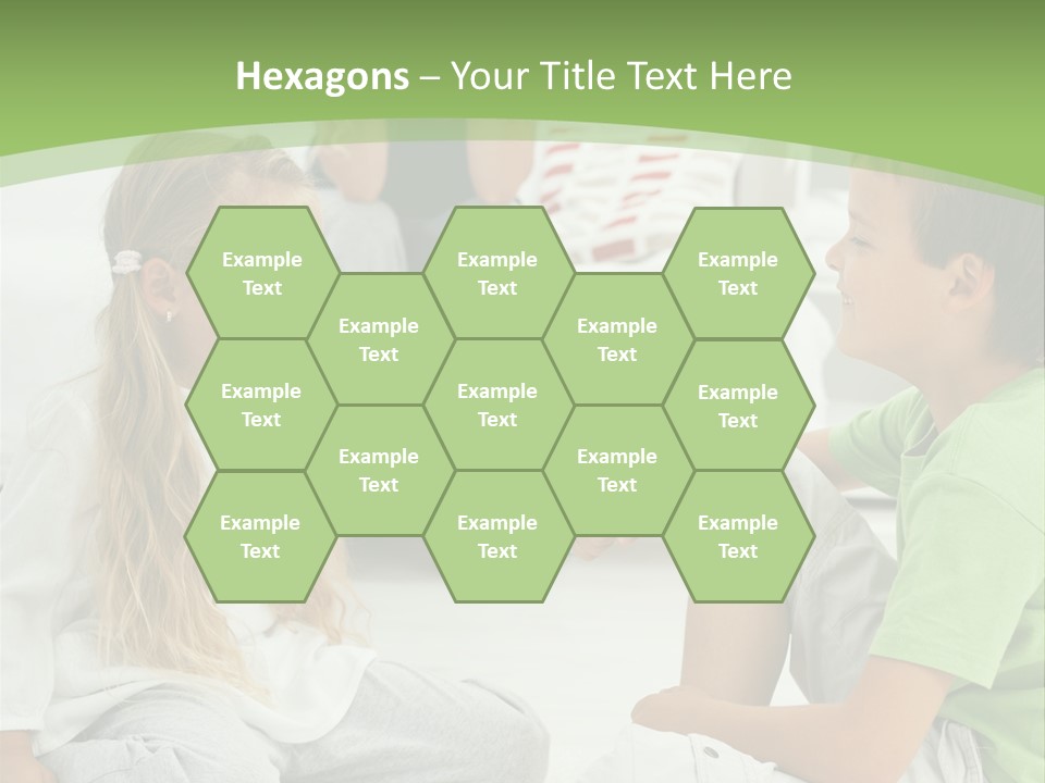 Family Caucasian  PowerPoint Template