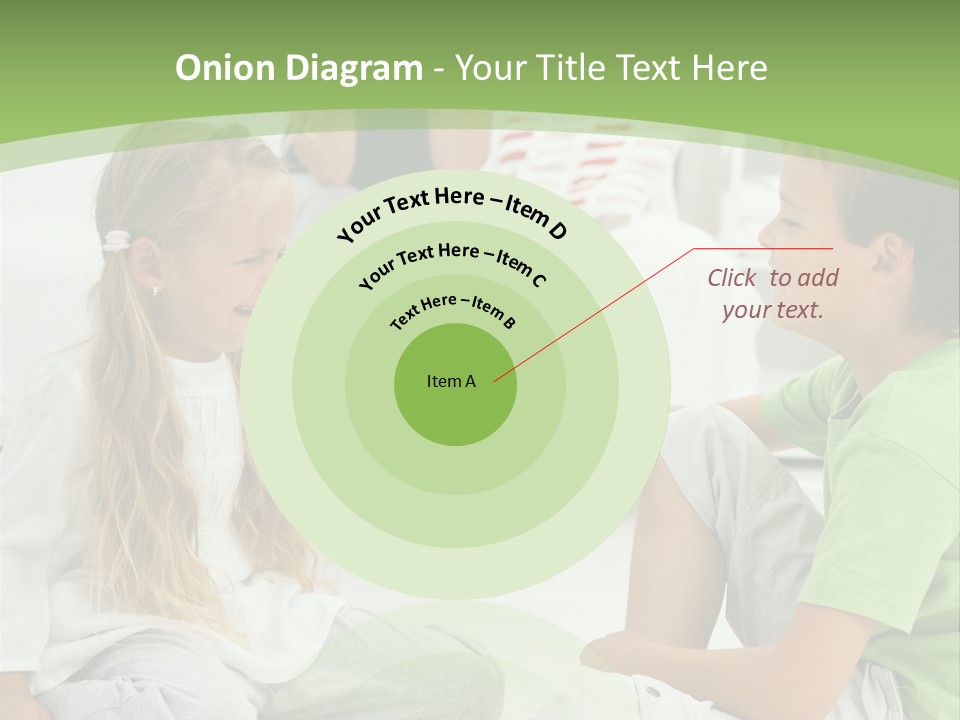 Family Caucasian  PowerPoint Template