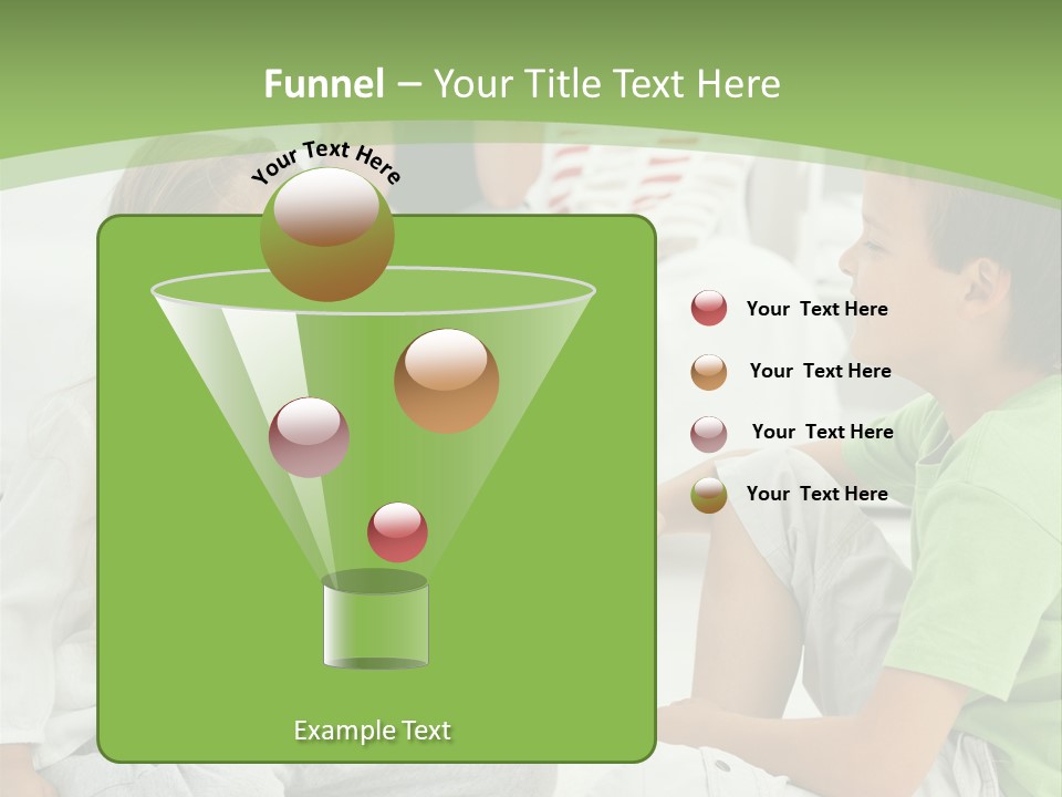 Family Caucasian  PowerPoint Template