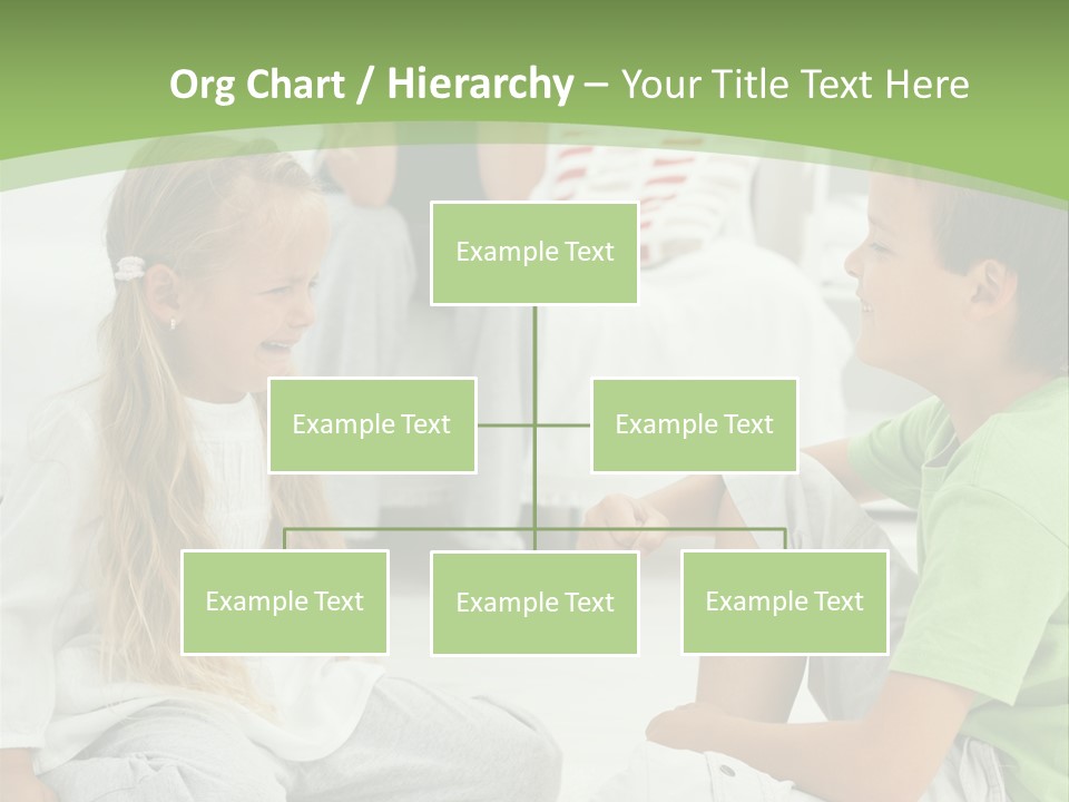 Family Caucasian  PowerPoint Template