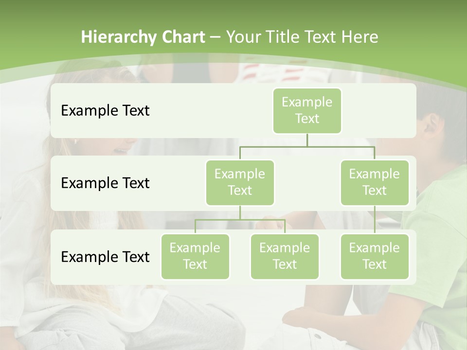 Family Caucasian  PowerPoint Template