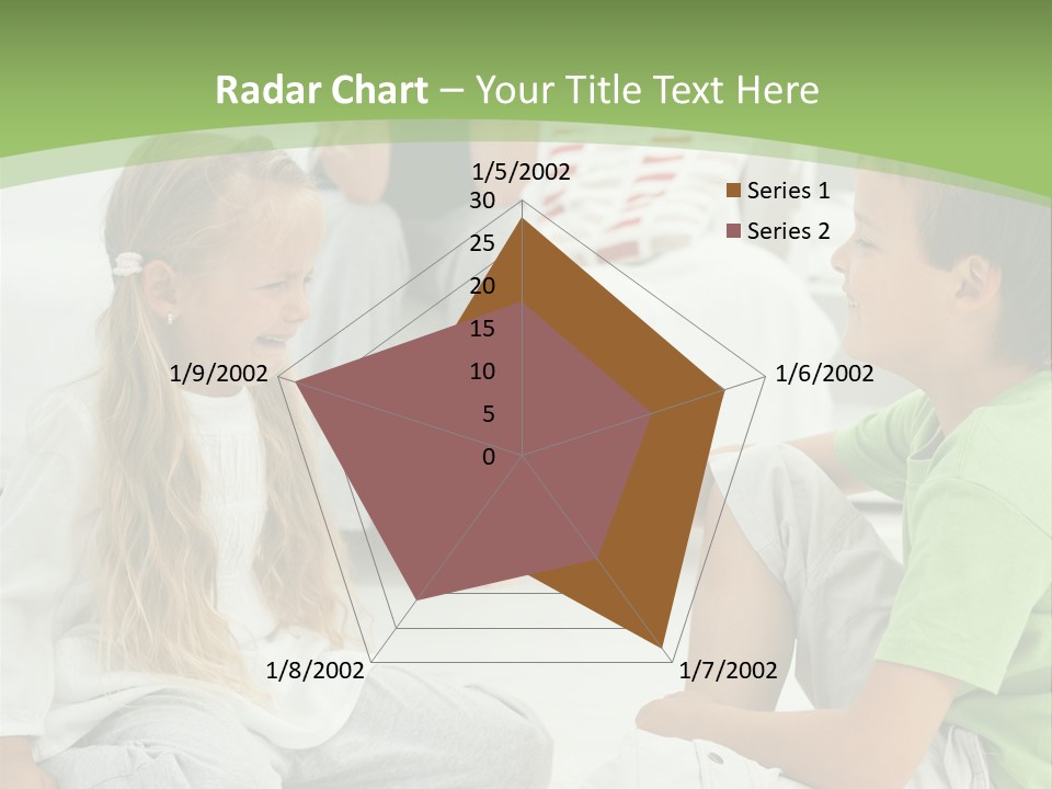 Family Caucasian  PowerPoint Template