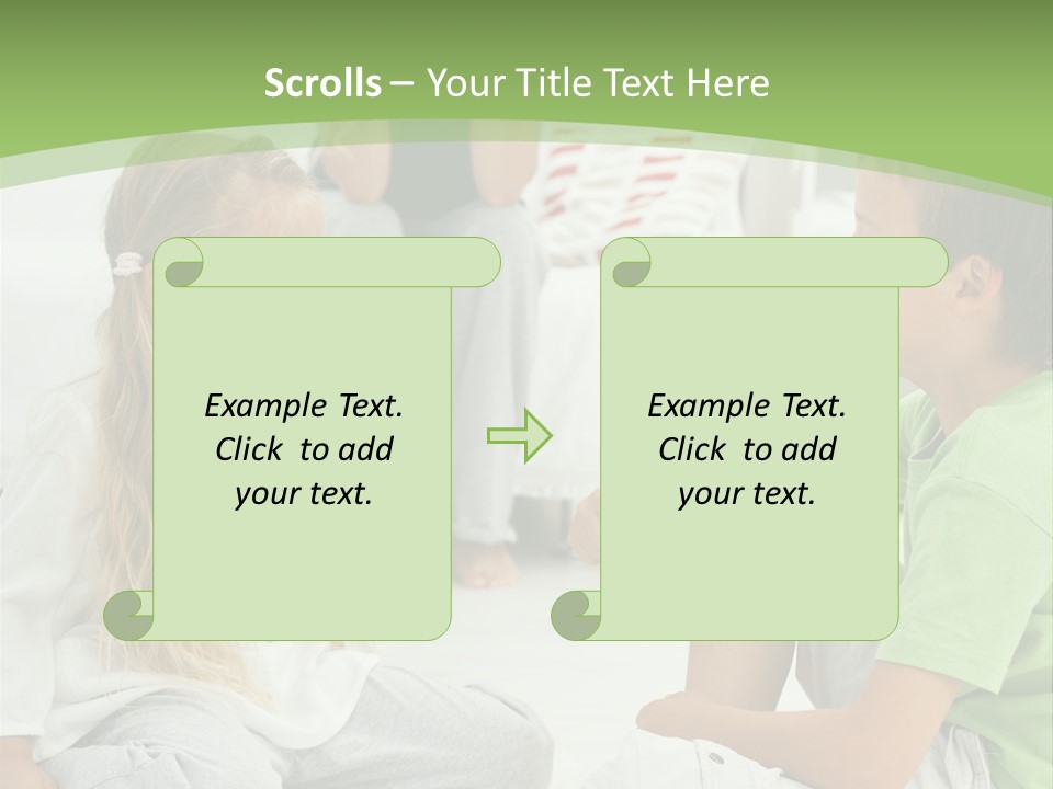 Family Caucasian  PowerPoint Template