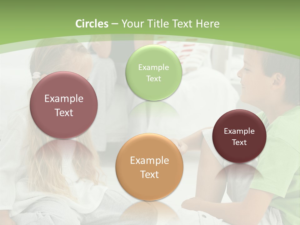 Family Caucasian  PowerPoint Template