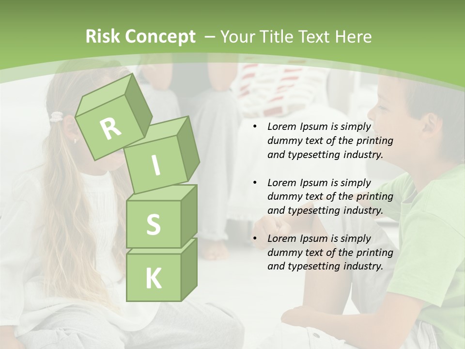 Family Caucasian  PowerPoint Template