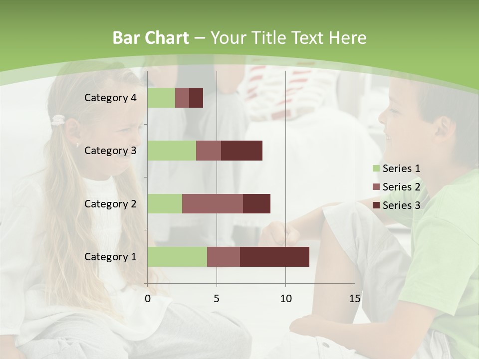 Family Caucasian  PowerPoint Template