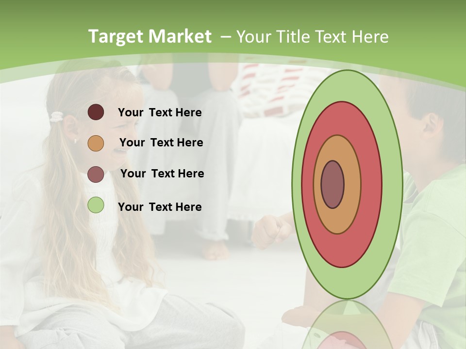 Family Caucasian  PowerPoint Template