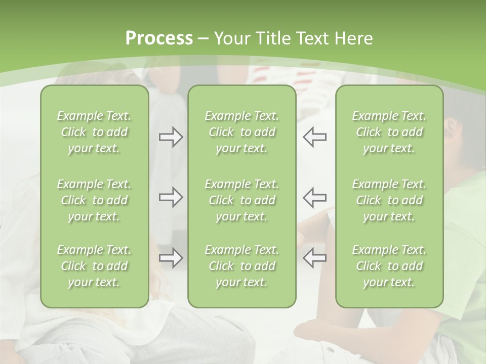 Family Caucasian  PowerPoint Template