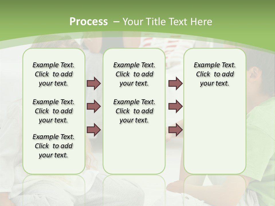 Family Caucasian  PowerPoint Template