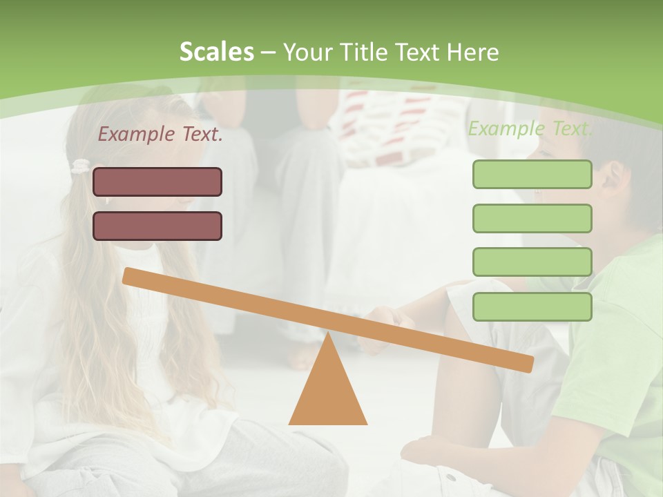 Family Caucasian  PowerPoint Template