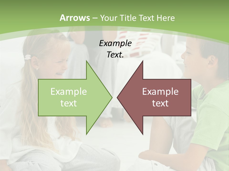 Family Caucasian  PowerPoint Template