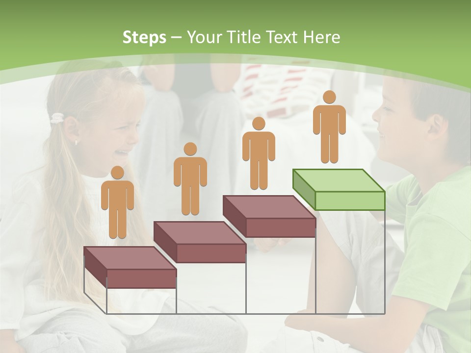 Family Caucasian  PowerPoint Template