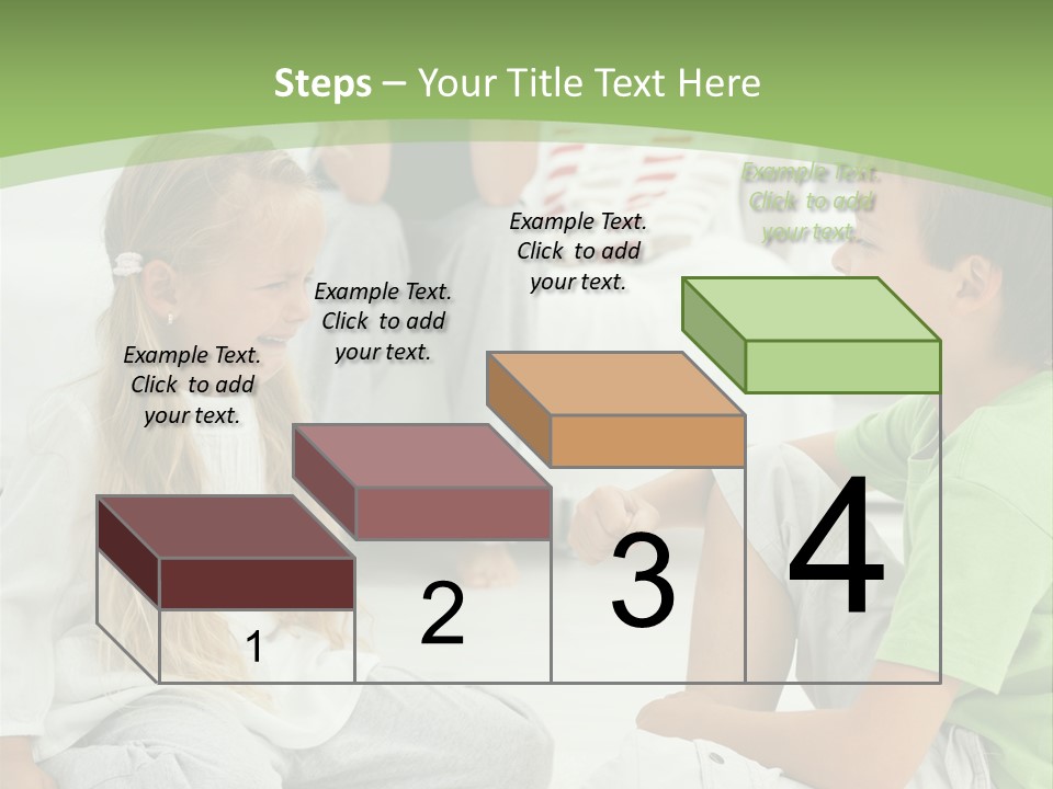 Family Caucasian  PowerPoint Template