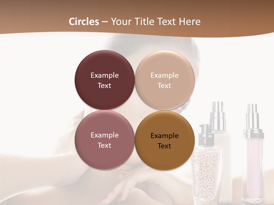 Mirror Girl Moisture PowerPoint Template