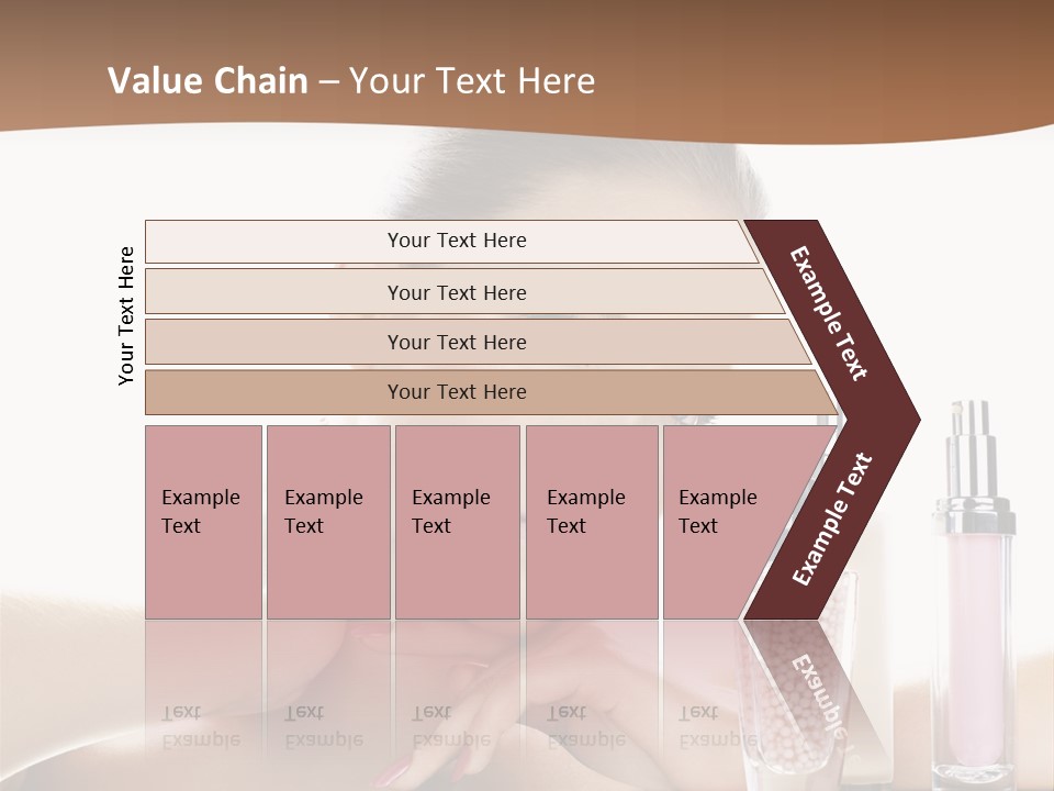 Mirror Girl Moisture PowerPoint Template