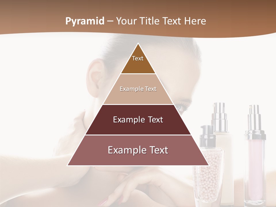 Mirror Girl Moisture PowerPoint Template