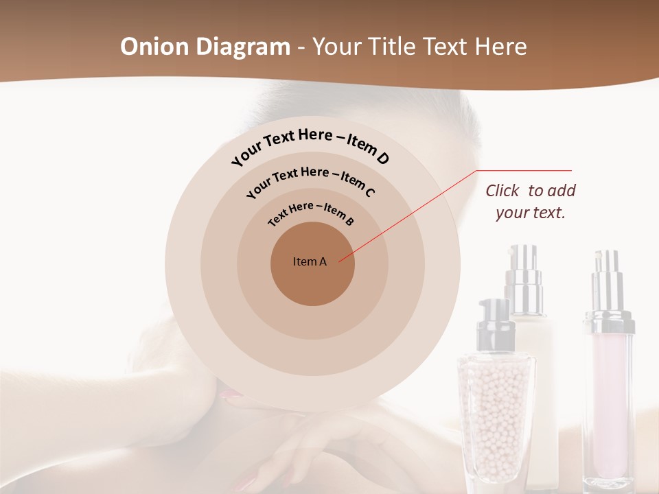 Mirror Girl Moisture PowerPoint Template