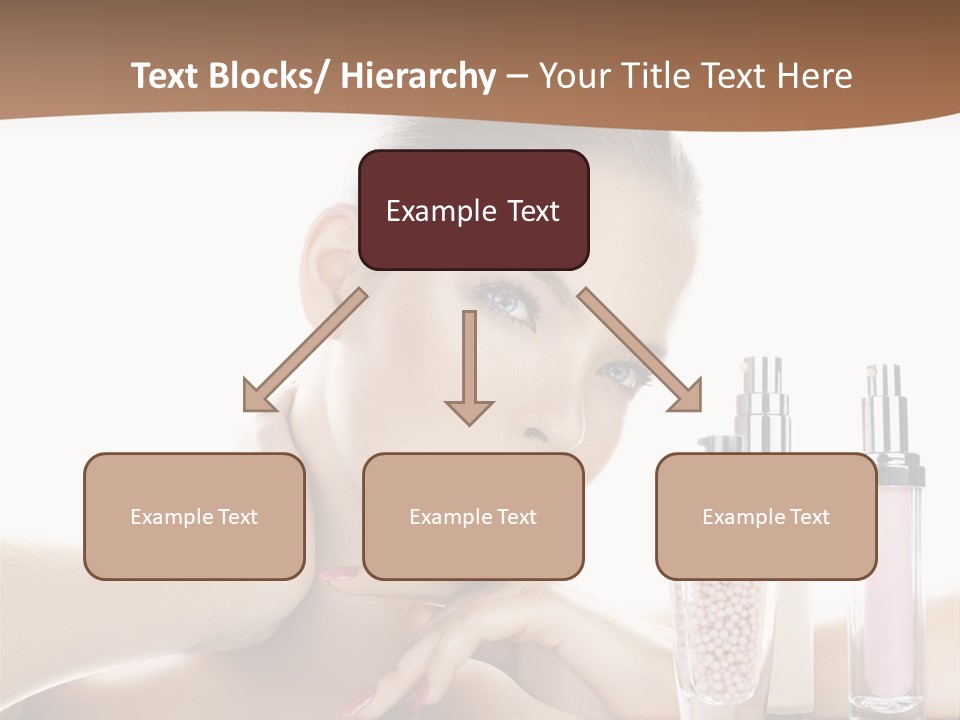Mirror Girl Moisture PowerPoint Template