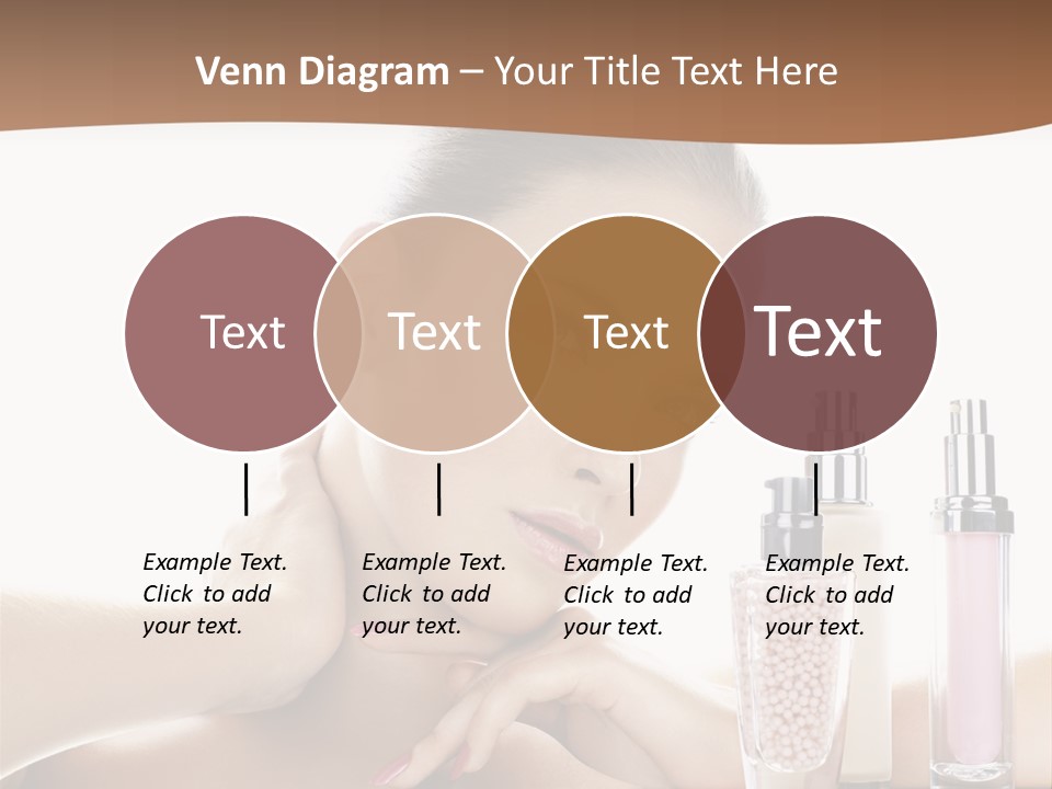 Mirror Girl Moisture PowerPoint Template