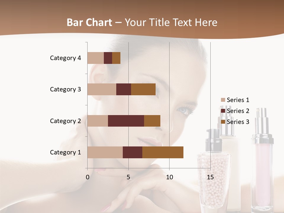 Mirror Girl Moisture PowerPoint Template