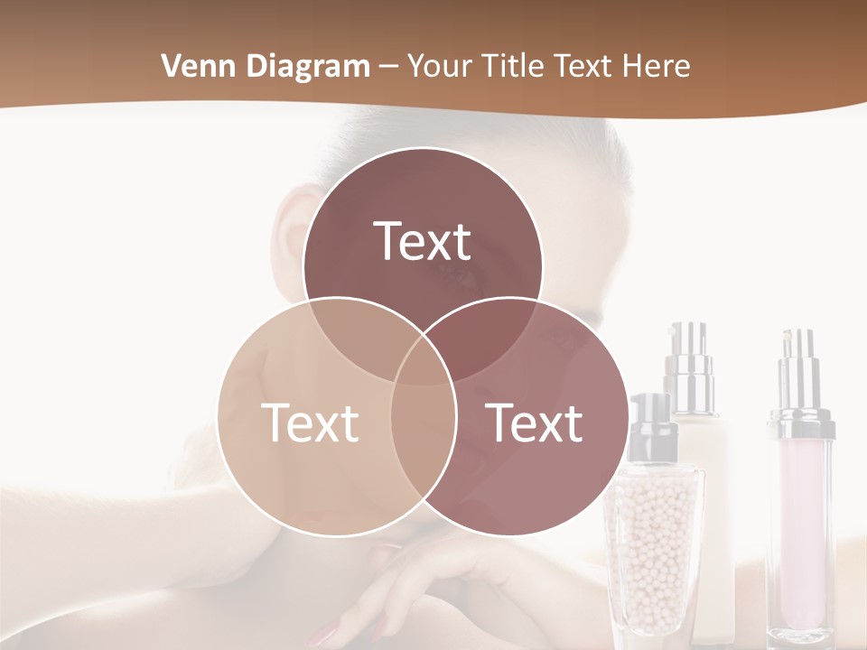 Mirror Girl Moisture PowerPoint Template