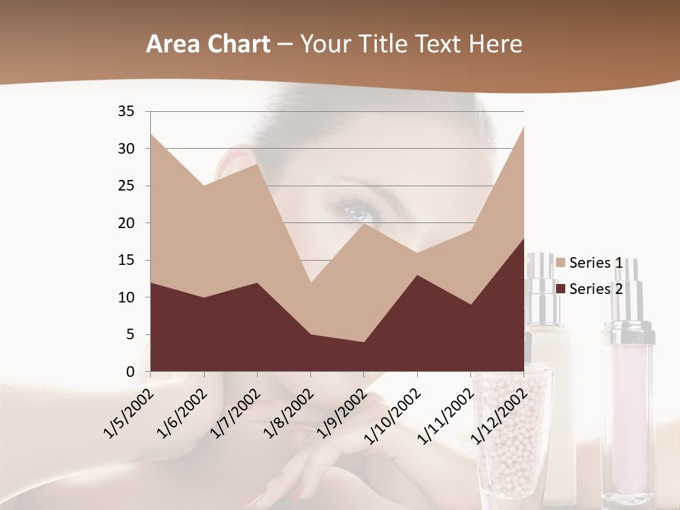 Mirror Girl Moisture PowerPoint Template