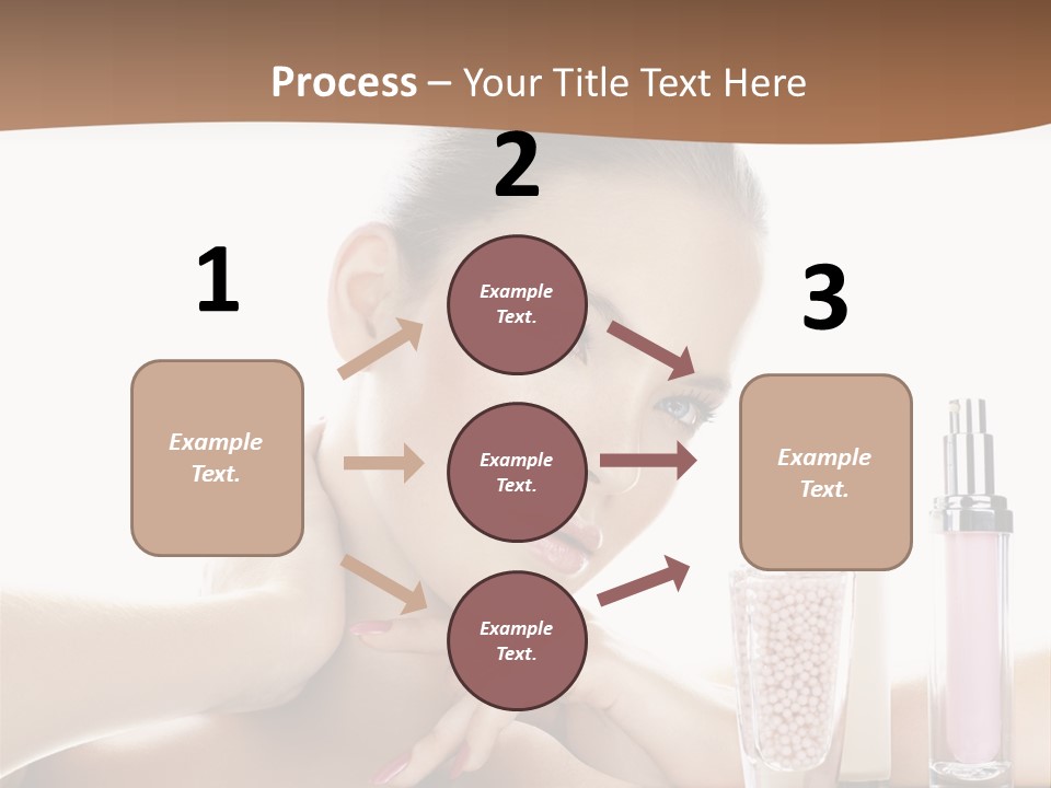 Mirror Girl Moisture PowerPoint Template